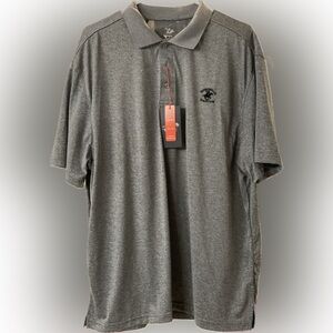 BEVERLY HILLS POLO CLUB GOLF SHIRT, SHORT SLEEVE SIZE